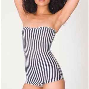 🖤💫 American Apparel Striped Bodysuit